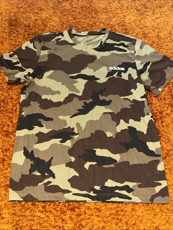 adidas Other - adidas Short Sleeve Camo Tee in Green/Brown/Black